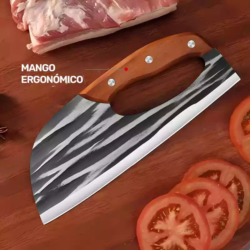 ChefSharp | Corte preciso y cómodo con la mejor cuchilla forjada.